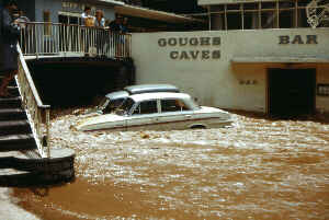 July 1968 flood - Goughs cave (victor roberts)