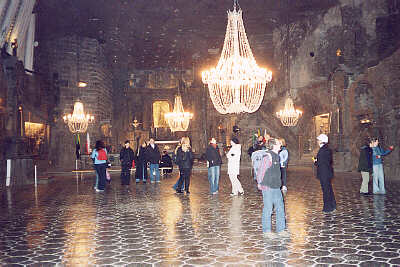 Wieliczka salt mine: St Kinga Chapel (tony audsley)