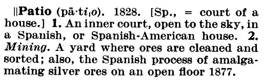 patio definition
