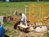 cave digger, home close hole, Wigmore, Mendip UK