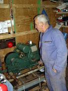 Mike Wilson, engineman, Home Close Hole