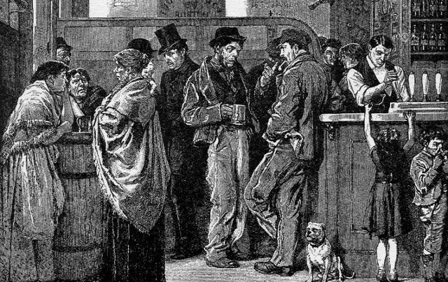 Sunday afternoon at the Queen Vic