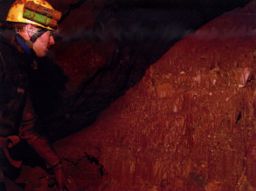 Mud formations in Wig Hall (Young Bloods' Inlet)